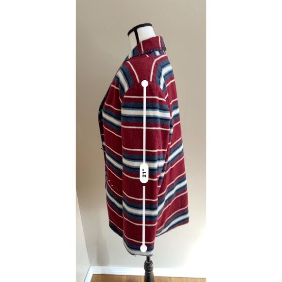 First Option Petite wool-blend Southwest/Aztec style blazer - Picture 5 of 8